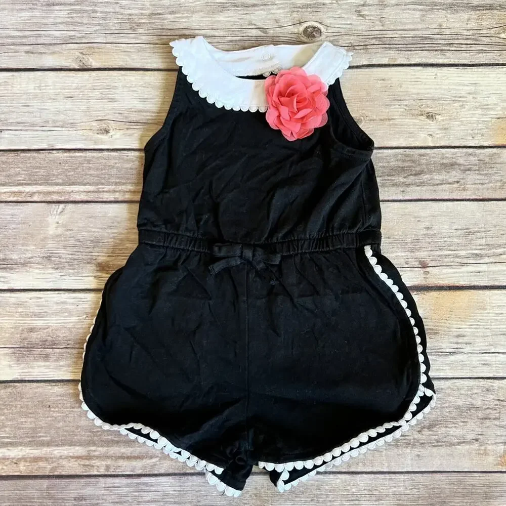 Gymboree Black Romper